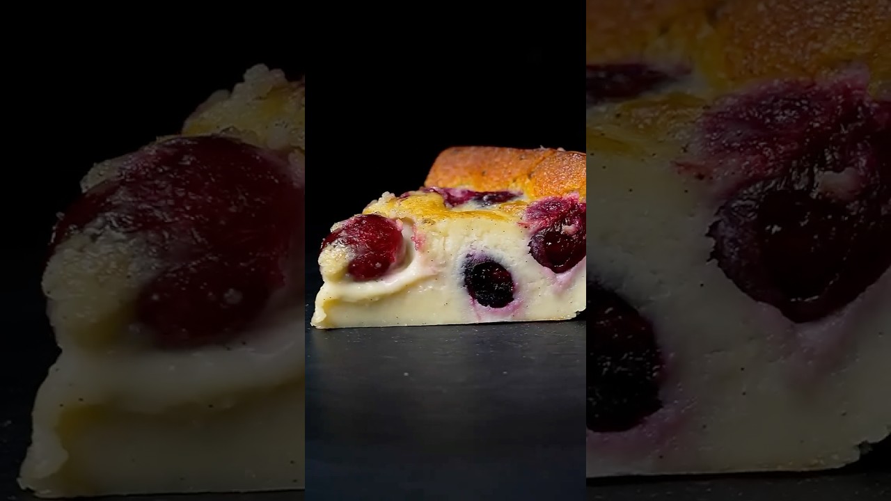 Recette du clafoutis aux cerises (d&eacute;tails en description)