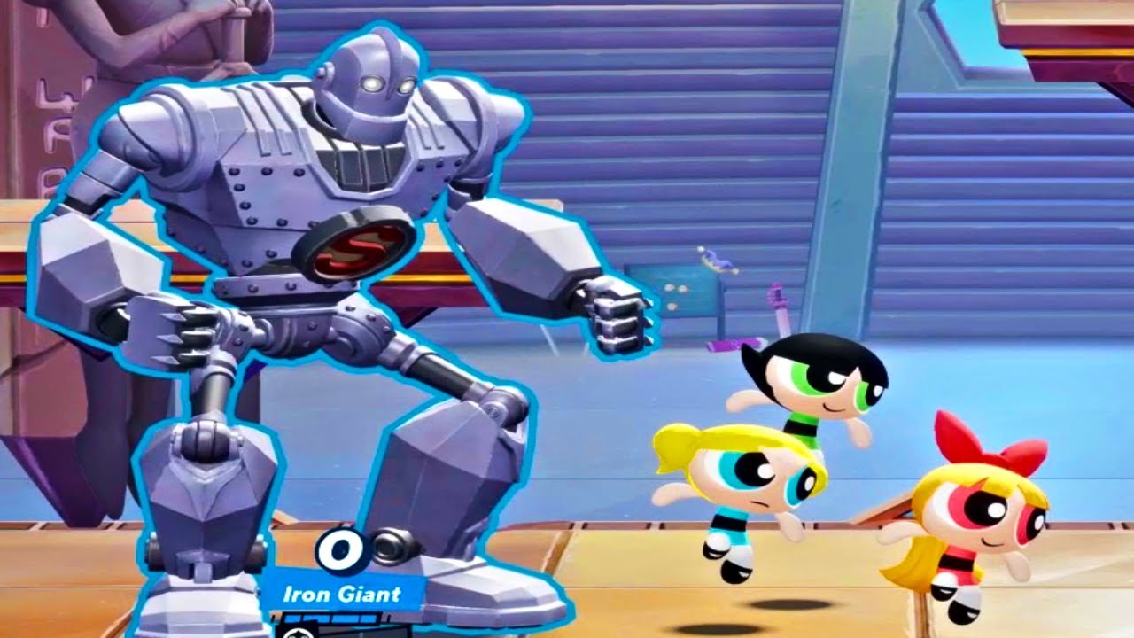 MultiVersus - Powerpuff Girls and Iron Giant Unique Interactions HD