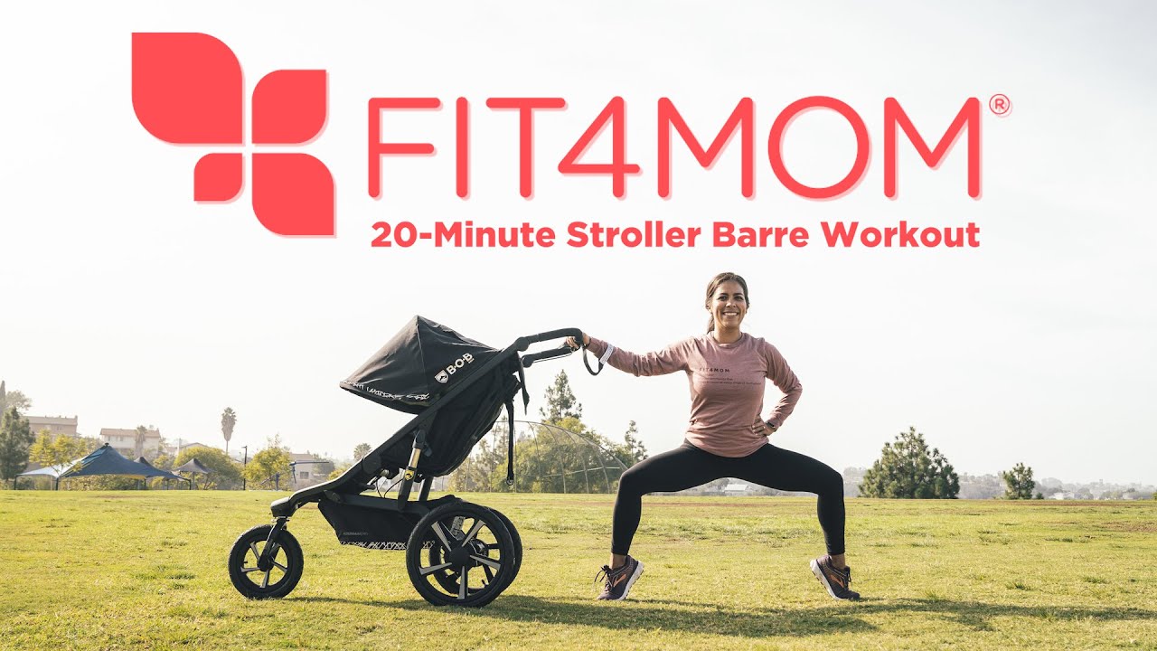 FIT4MOM 20-Minute Stroller Barre Workout