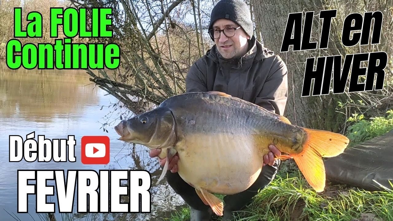 Comment réussir un amorçage ALT en HIVER | PECHE de la CARPE en RIVIERE épisode 2