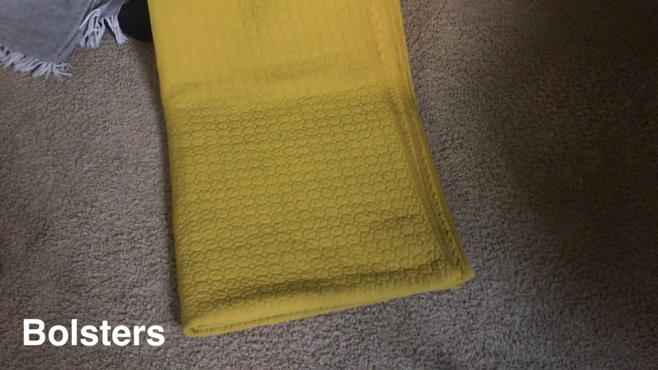 DIY Yoga Props  Tutorial