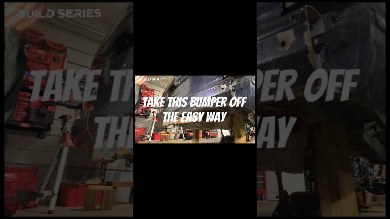 Quick and easy Jeep XJ bumper removal hack!#diyautorepair  #shorts #jeepxj #subscribe #jeepcherokee