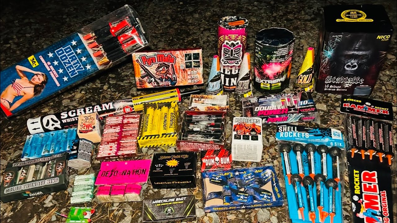 SILVESTER VORFREUDE 2024/2025 #15 |💥🧨😍 | in 10 TAGEN IST SILVESTER | XXL FEUERWERKS MISCHUNG