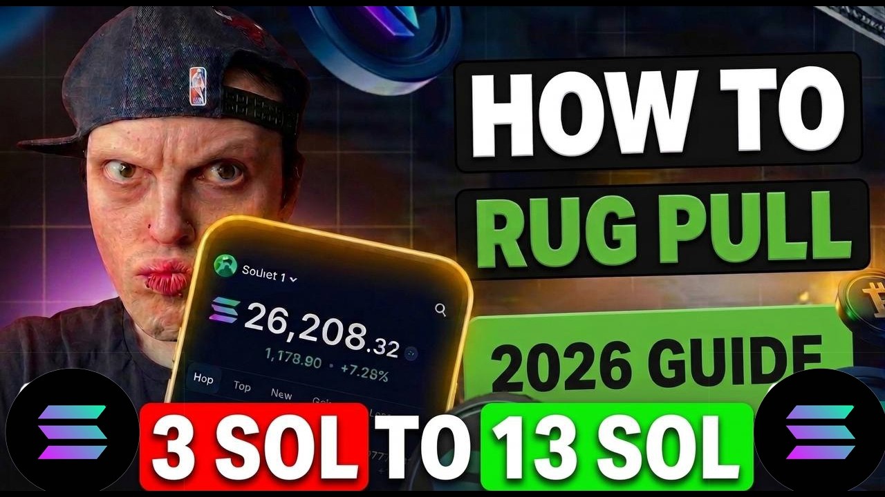 Как запустить мем-коин на Solana с рагпуллом (Гайд 2026)