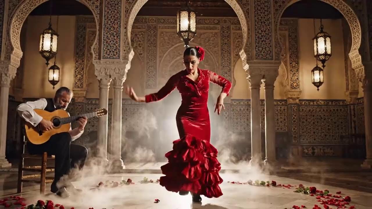 🎸 A Beautiful Flamenco Guitar! Gentle Guitar & Oud Flow with Emotion – Flamenco Music Dance 🌙