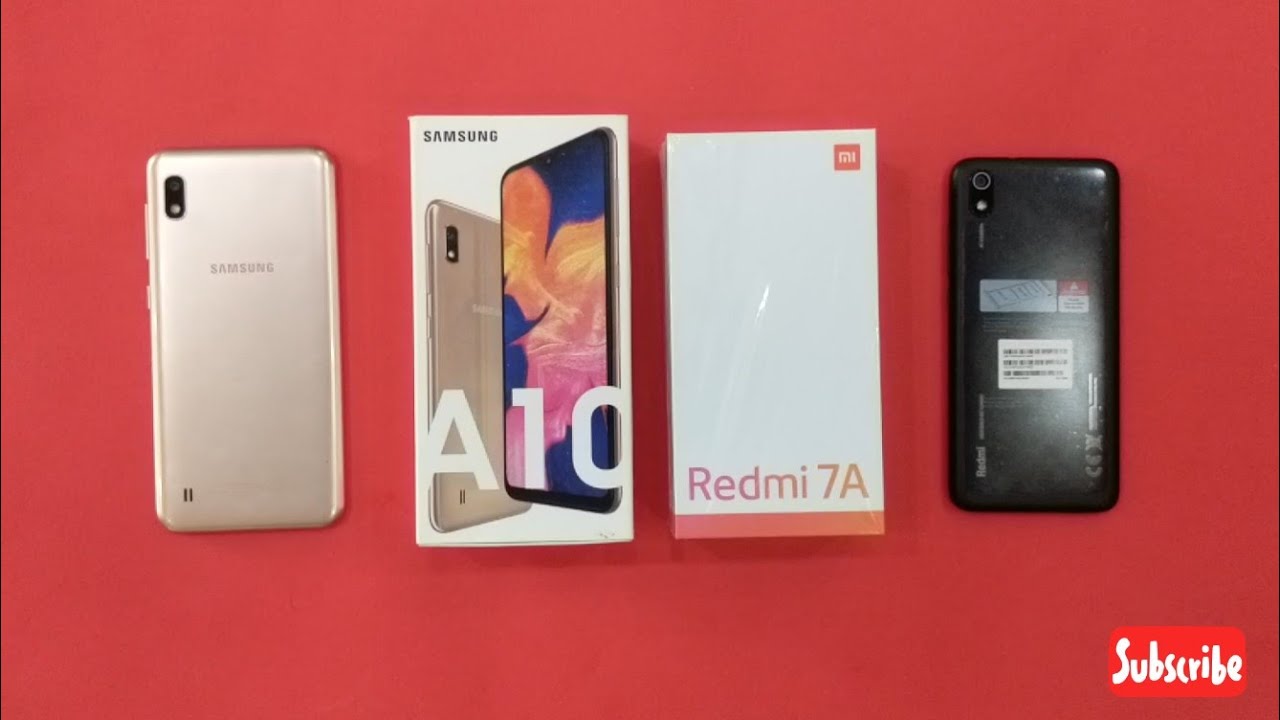 Samsung Galaxy A10 vs Xiaomi Redmi 7A
