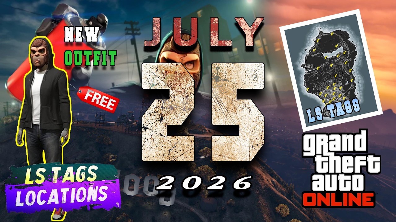 LS Tags Locations [July 25th] GTA Online 2026!!!