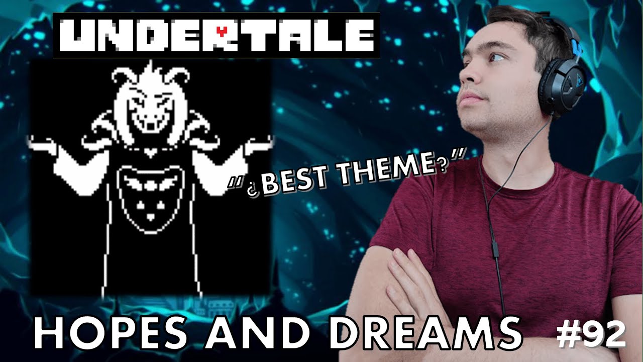 BEST UNDERTALE THEME?? Gamer and Pianist Reacts to HOPES AND DREAMS from Undertale OST