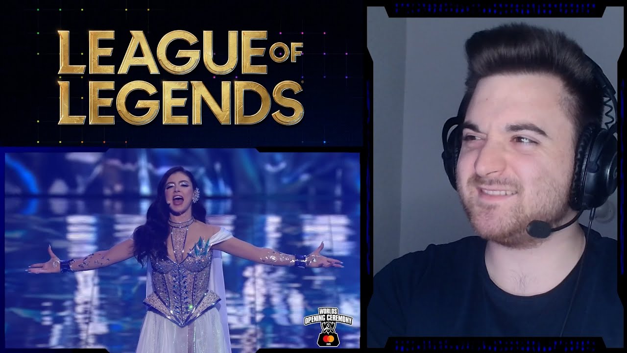Церемония открытия финала ЧМ-2025, представленная Mastercard | League of Legends | Реакция