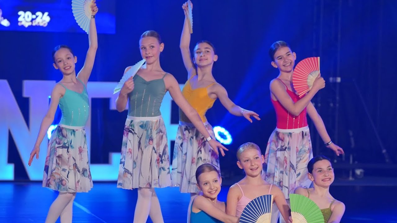 Balet Mini Formacja. Finał. Mistrzostwa Polski IDO #pft  Warszawa, Błonie. Jazz, Balet