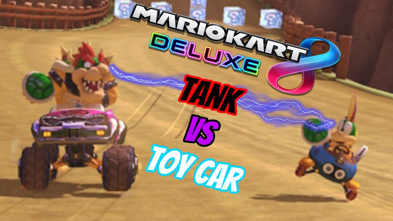 Mario Kart 8 Deluxe TANK VS TOY CARS Challenge!