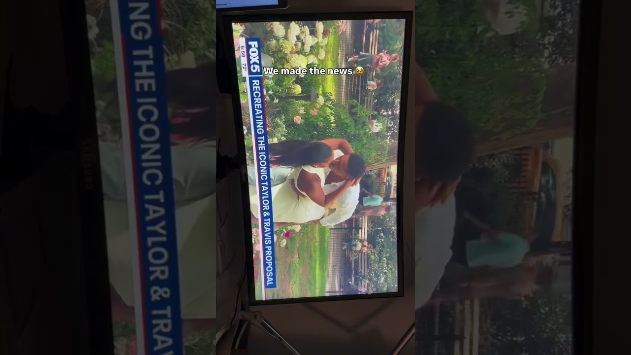 We was on the News! 
