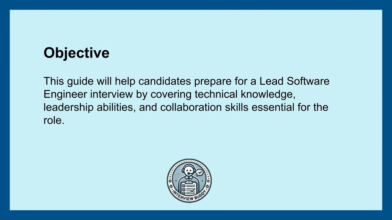 How to Prepare for an Interview as a Lead Software Engineer