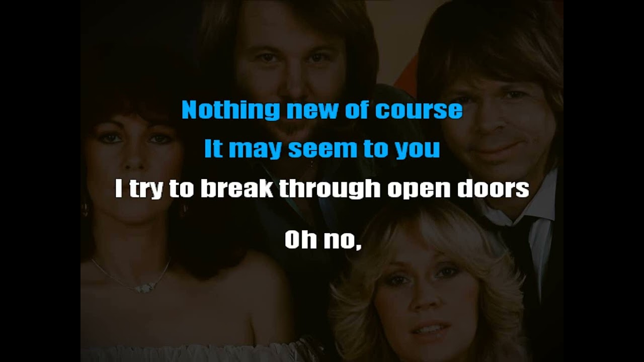Abba - Me And I (Karaoke)