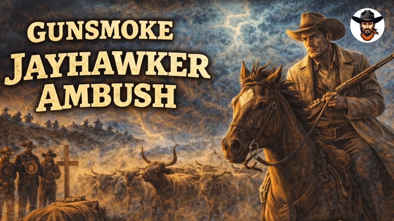Gunsmoke | Kansas Hate War: Matt Dillon Rides With Texans – Old Time Radio