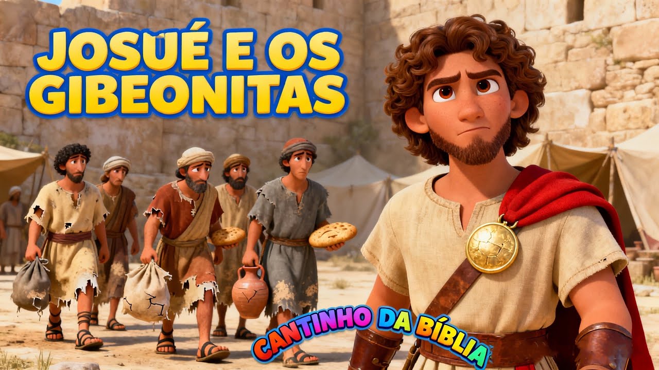 Josué e os Gibeonitas 🏺📖 | Uma Escolha Difícil | Histórias da Bíblia para Crianças