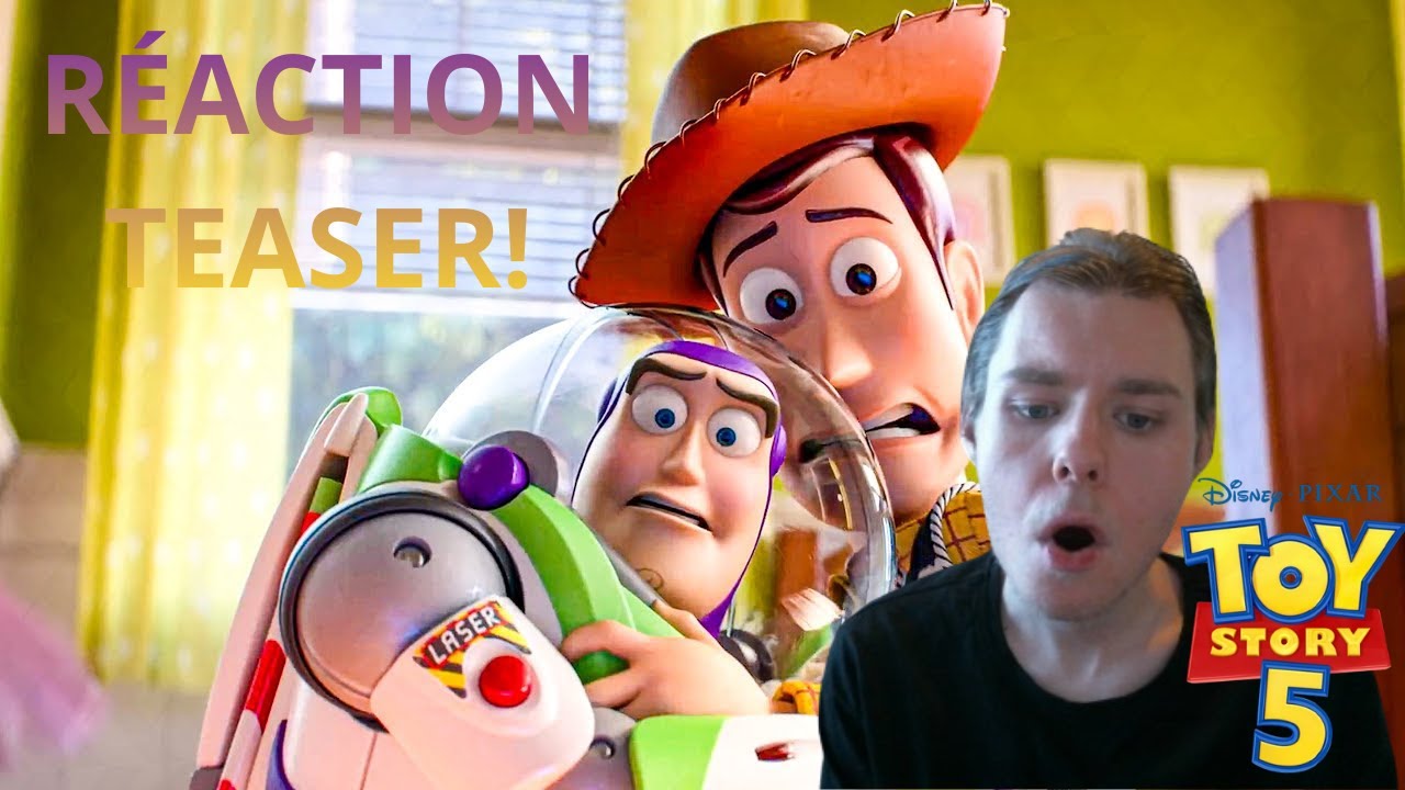RÉACTION au TRAILER de TOY STORY 5 !