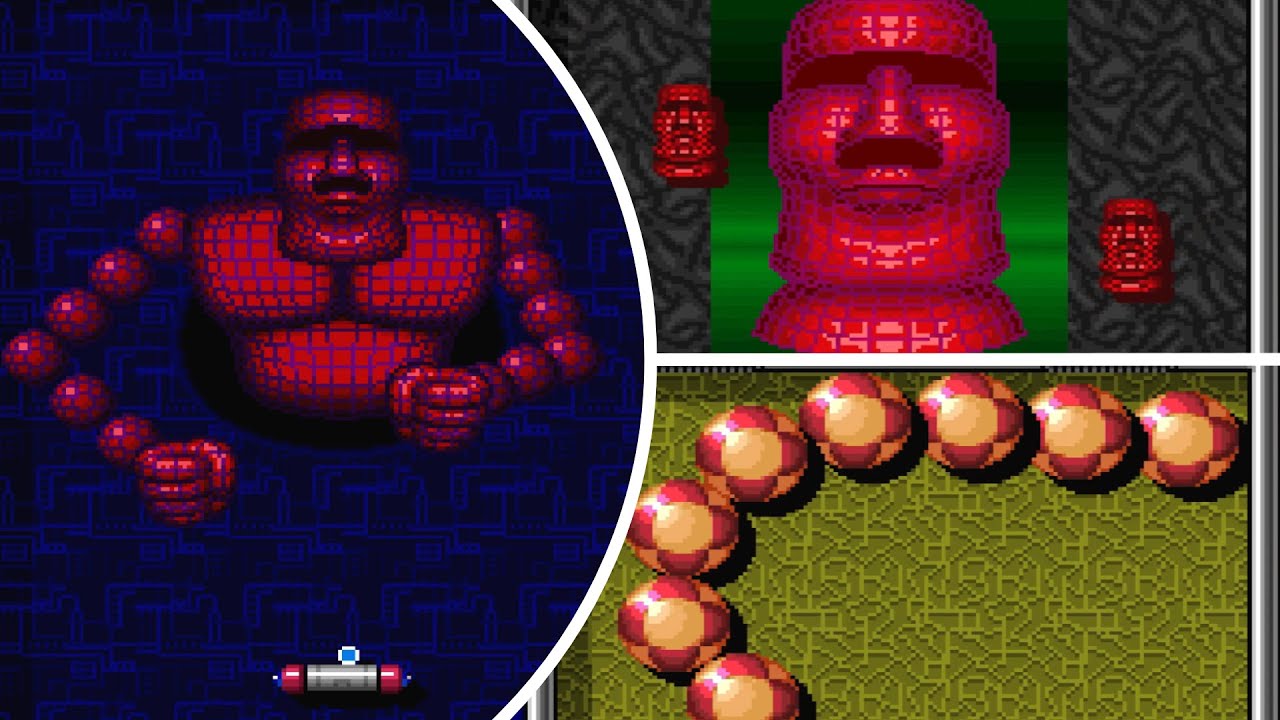 Arkanoid: Doh It Again (SNES) All Bosses (No Damage, Hard)