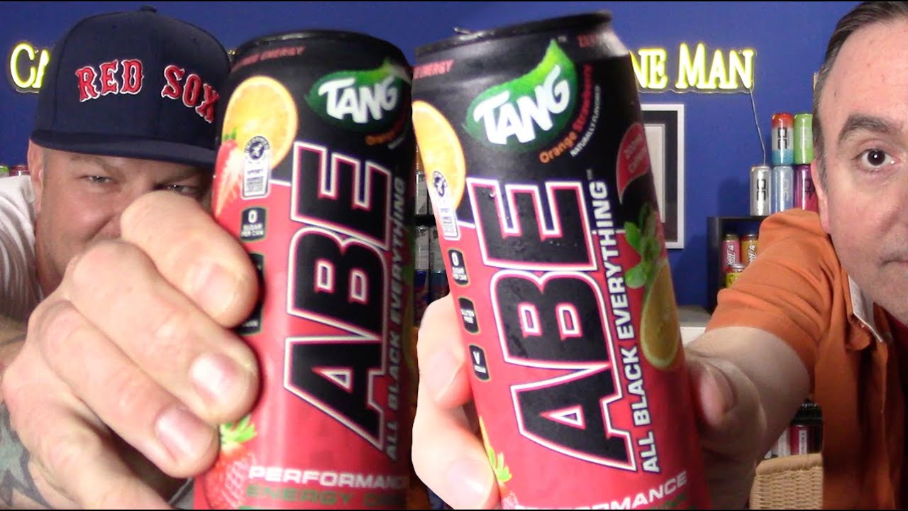 Abe Energy Tang Orange Strawberry energy drink | Reviewed with the help of @VikingZeroReviews⁩