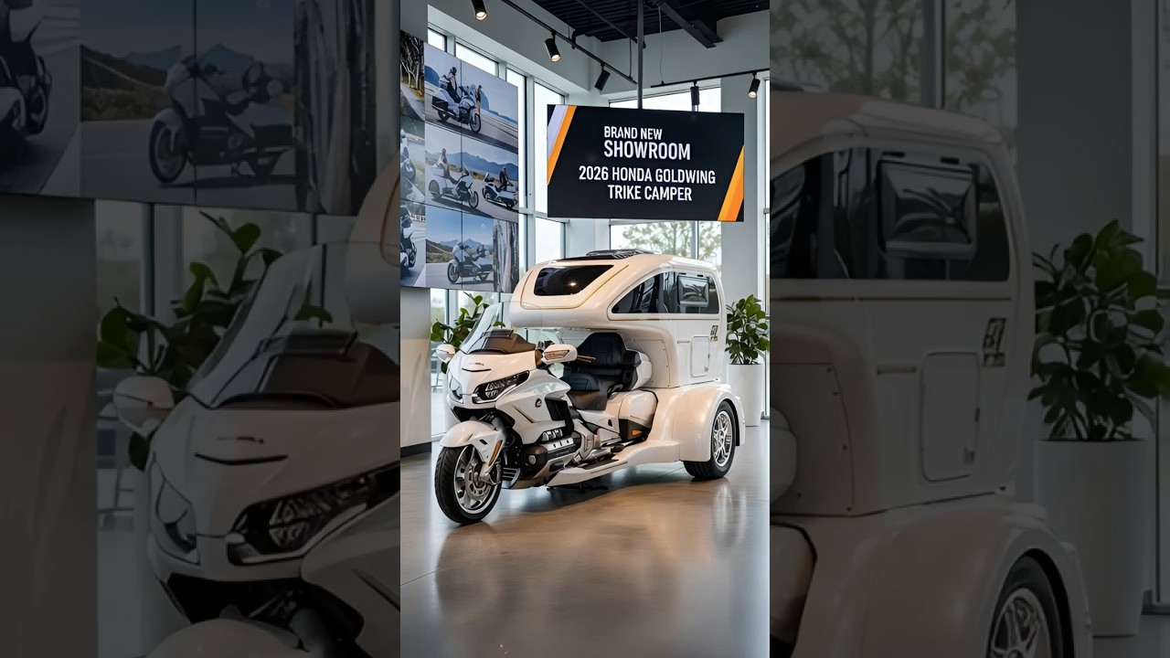 2026 Honda Goldwing Trike Camper &ndash; The ULTIMATE Luxury Bike That Turns Into a Home?! 🏕️🔥