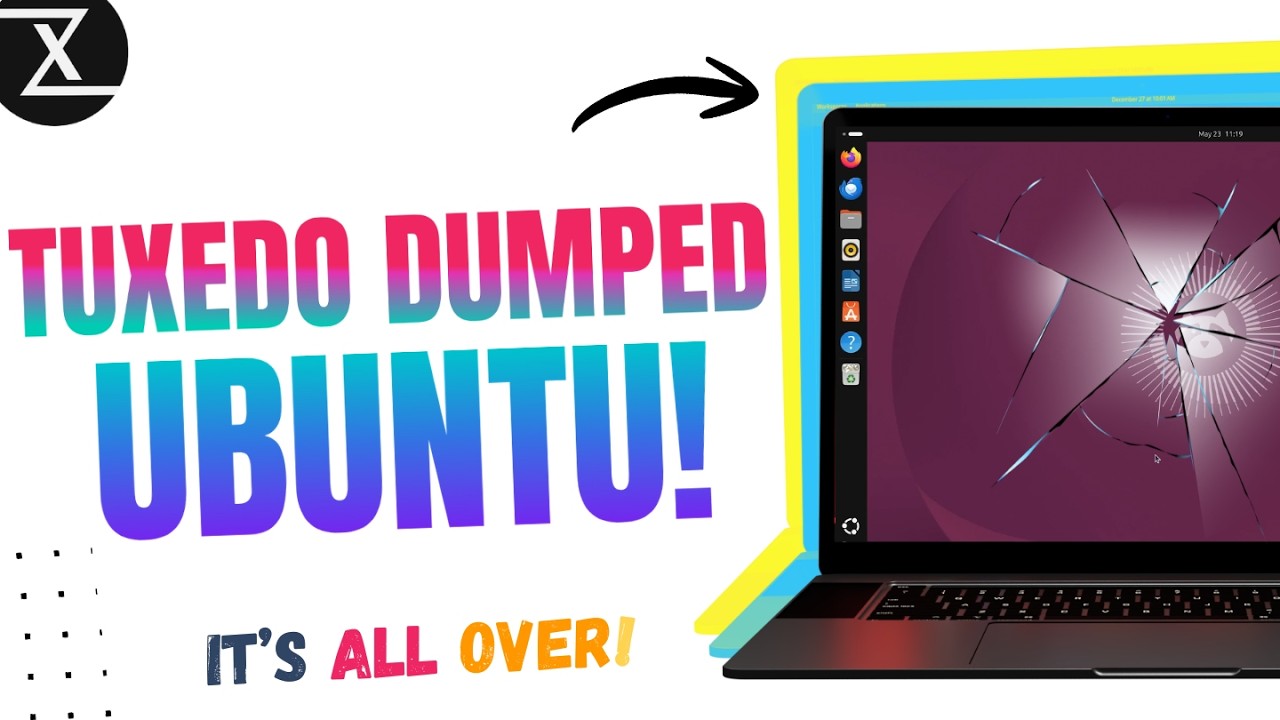 TUXEDO только что БРОСИЛИ Ubuntu &mdash; и причина просто ЖЕСТКАЯ (У Ubuntu проблемы)