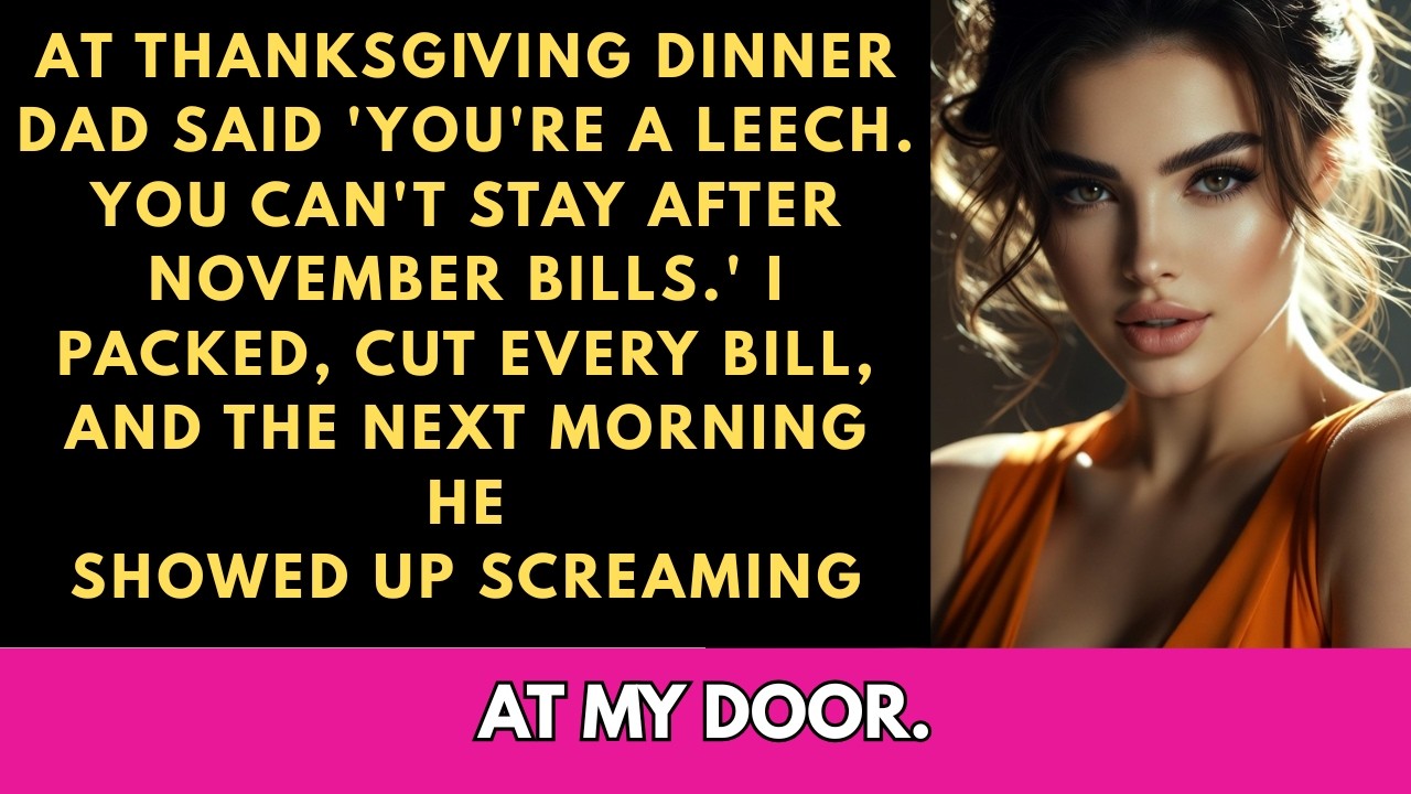 At Christmas Dinner, My Dad Announced “You're a Leech  You Can’t Stay Here Anymore”  So I Left