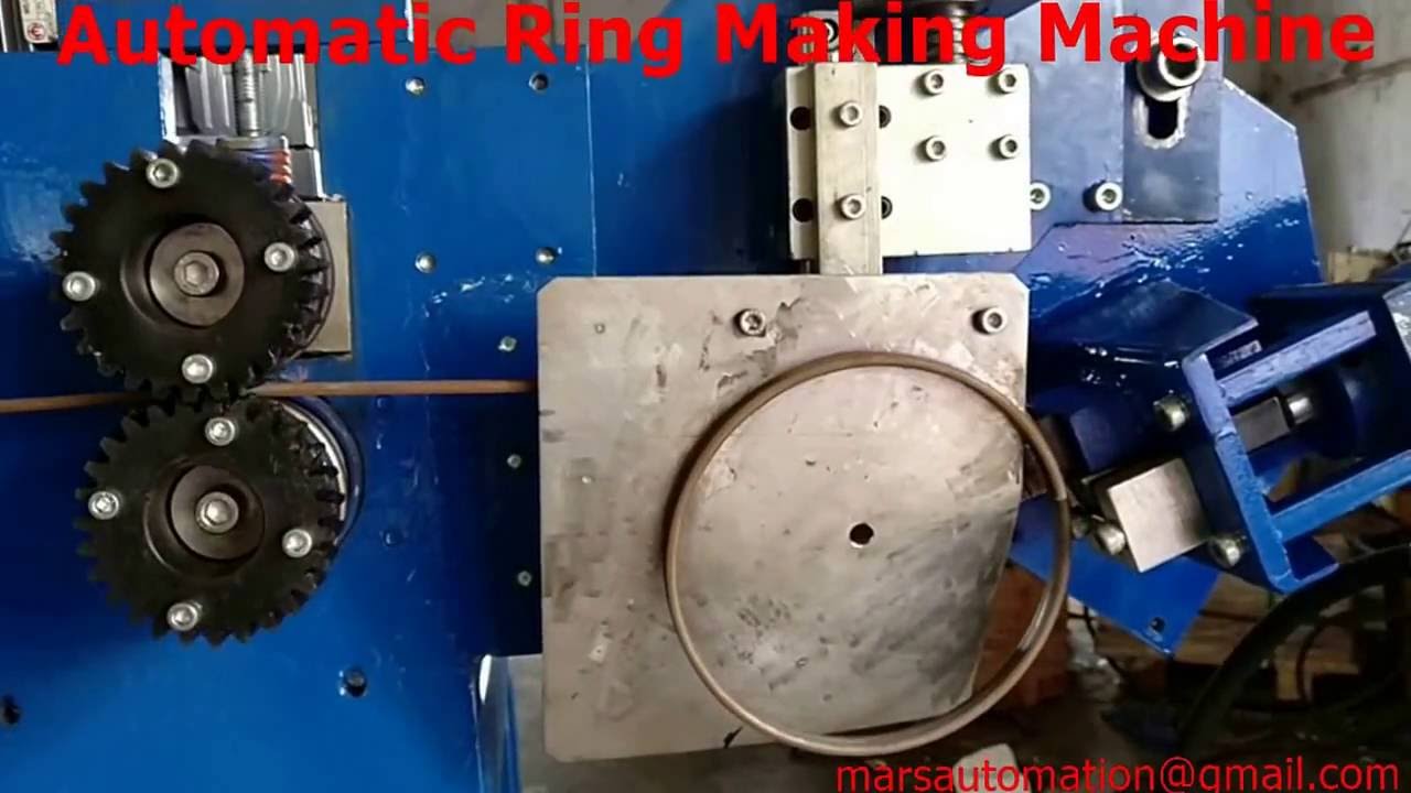 High Speed Flat Wire Ring Making Machine and Butt Welding