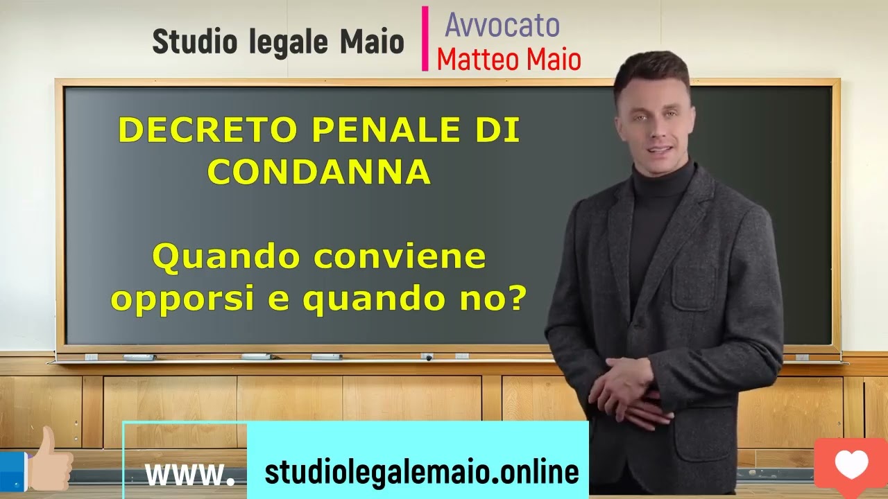 Decreto penale di condanna