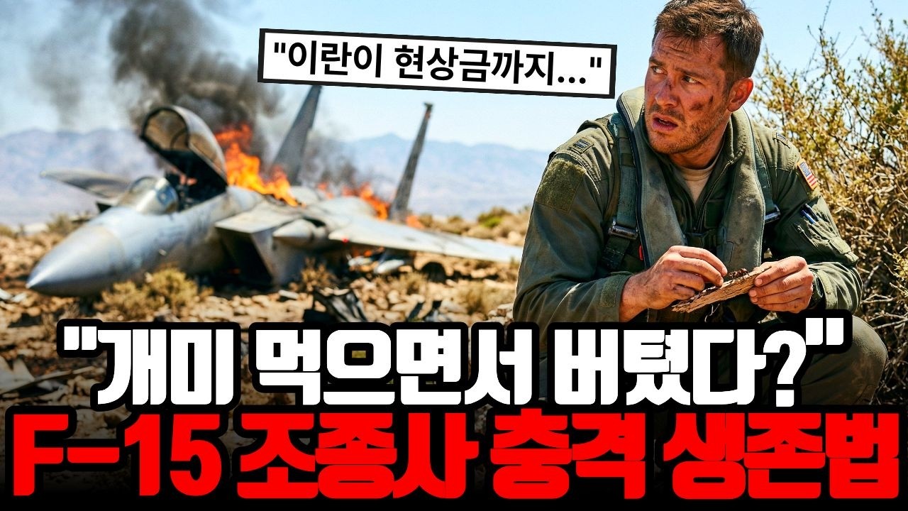 F-15 격추 사건: 이란 적진 한복판에서 벌어진 미 특수부대의 역대급 구출 작전 (CSAR)
