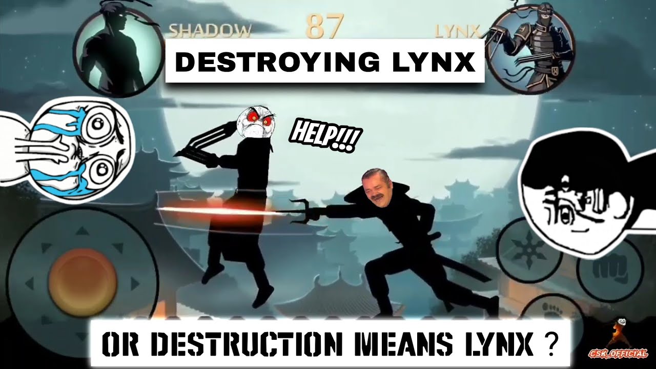 DESTROYING LYNX | Shadow Fight 2 | CSK OFFICIAL