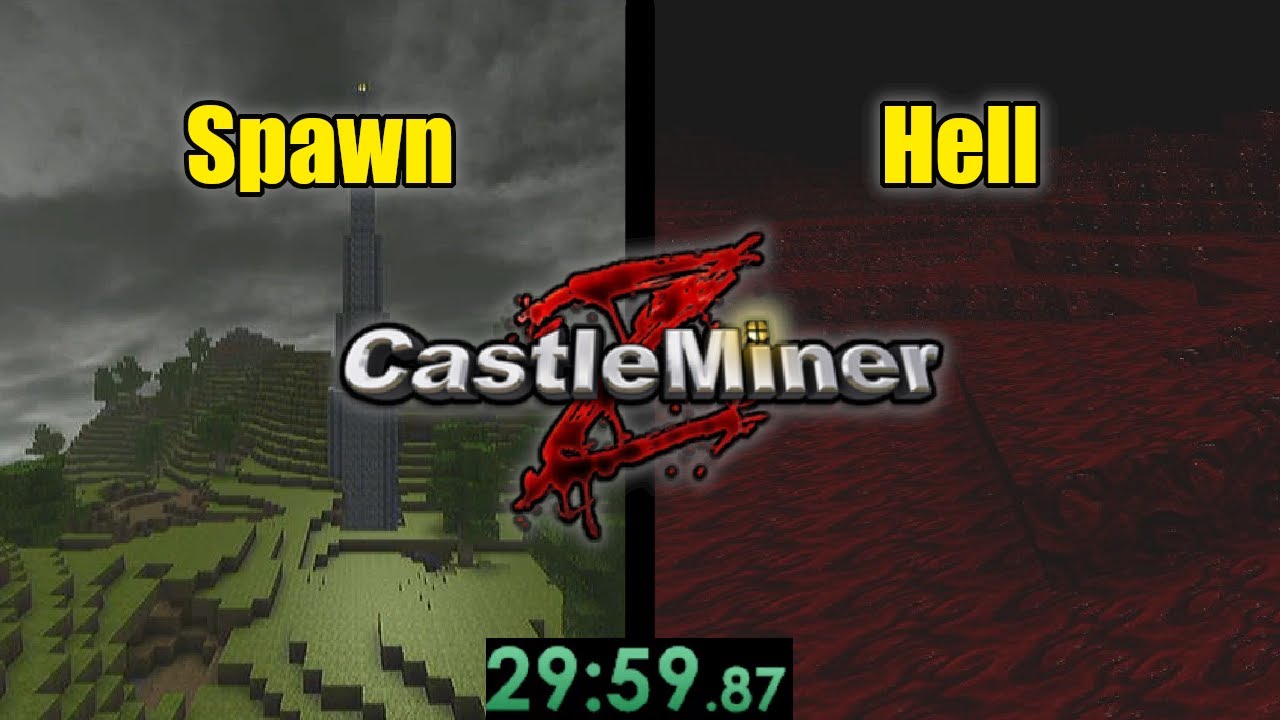 This CastleMiner Z WORLD RECORD Took Me 15 HOURS