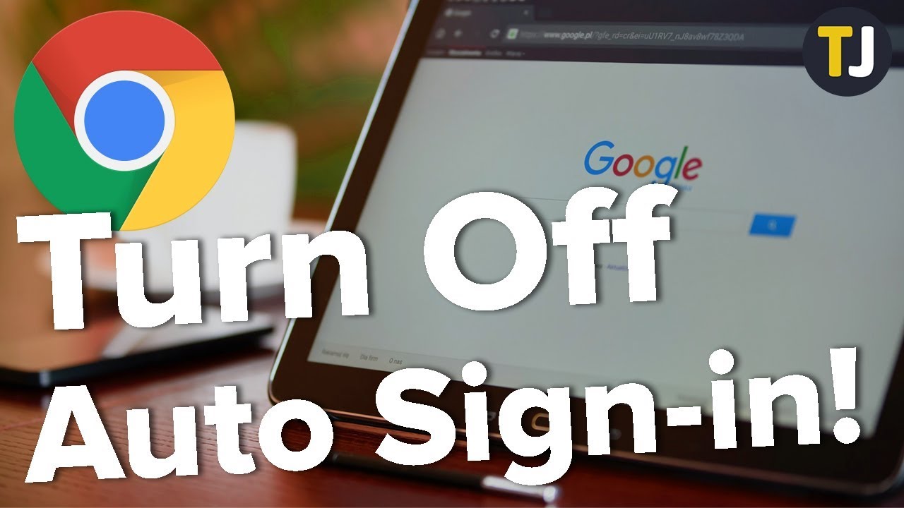 Как отключить автоматический вход в Google Chrome!