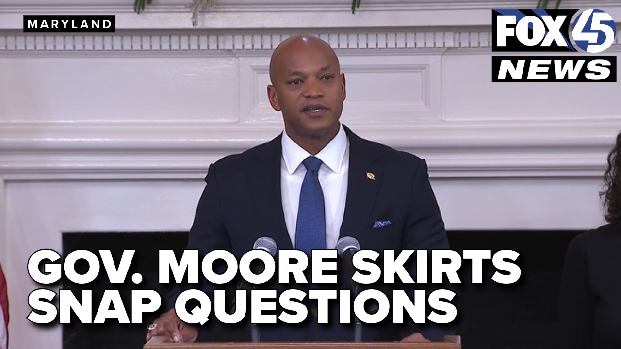 SPOTLIGHT ON MD: Gov. Moore skirts questions about alleged SNAP scheme