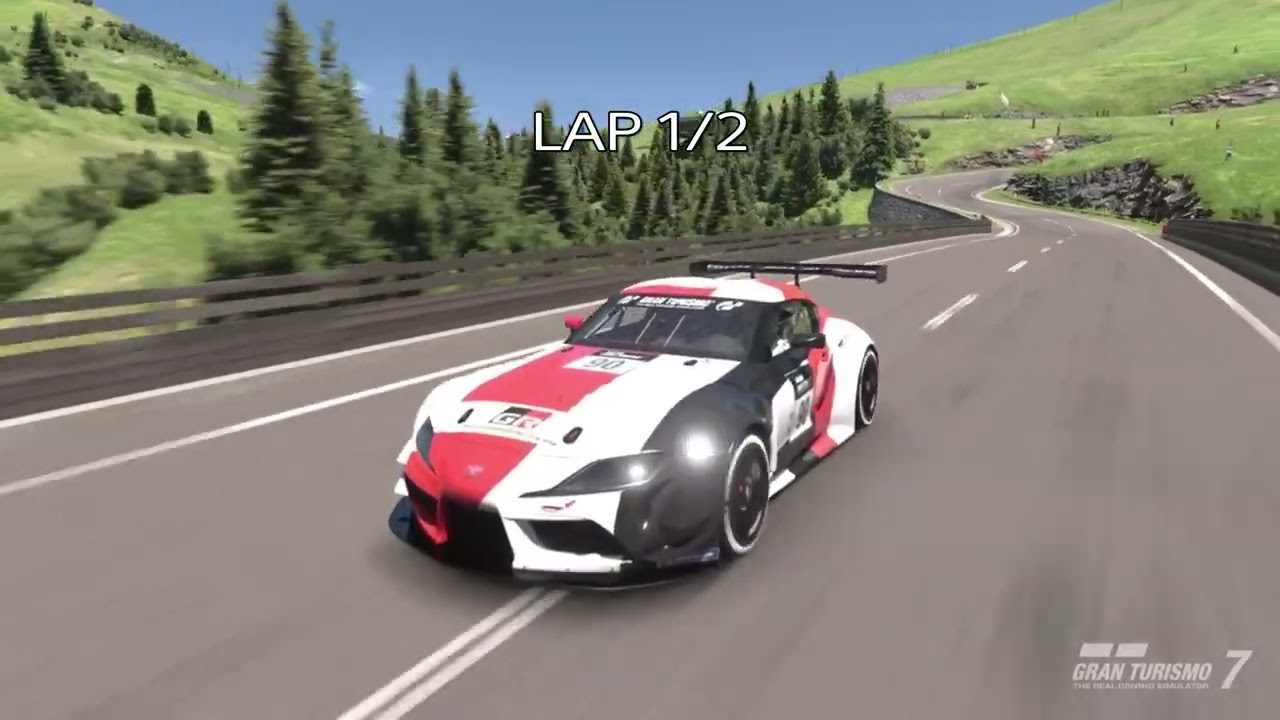 TOYOTA アクア vs GRスープラ Gr.3 / アイガー北壁コース