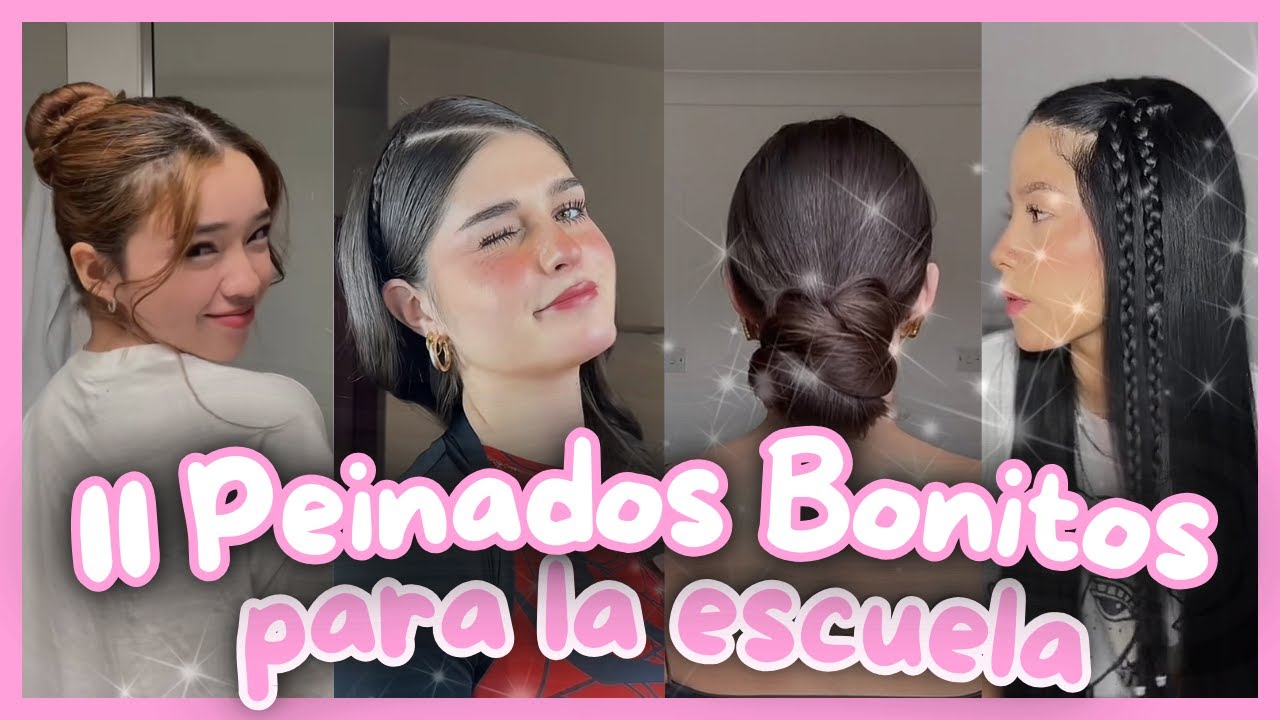 11 Peinados Fáciles para la Escuela 💕