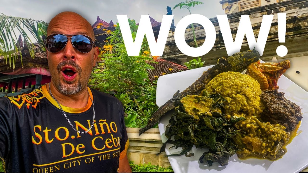 American Biker Tries Indonesian Food for the First Time