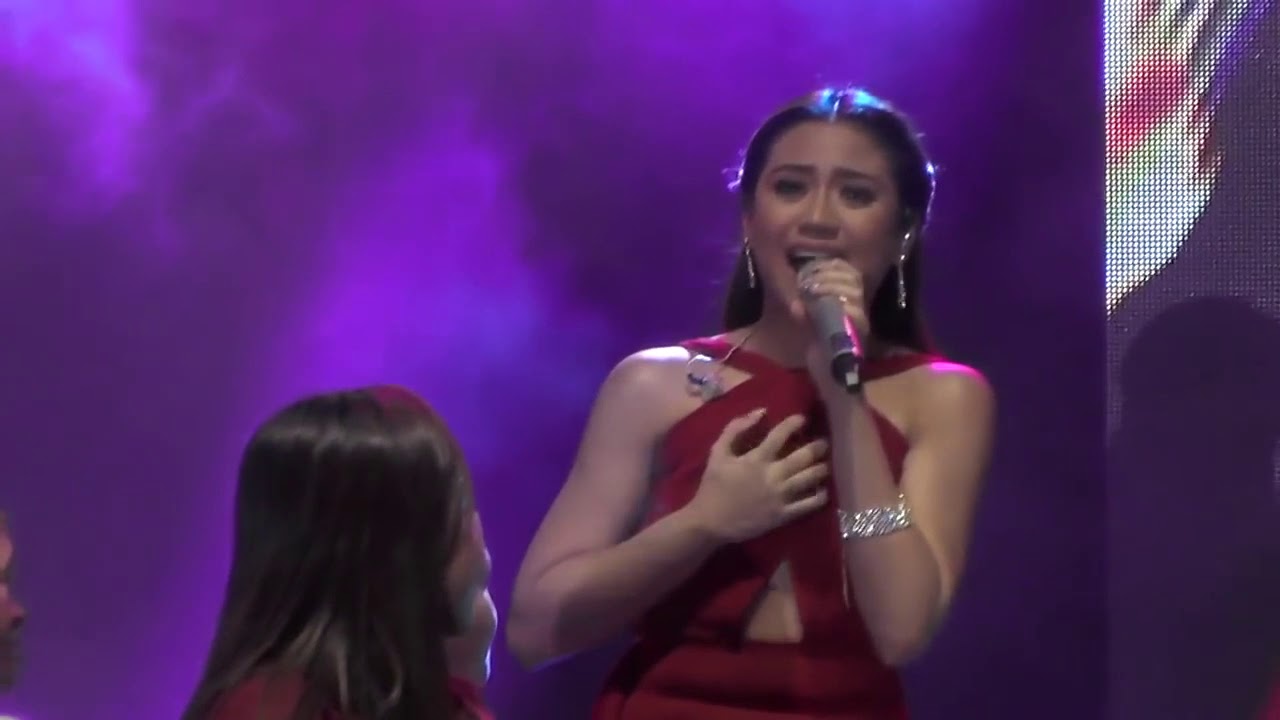 ASIA'S PHOENIX Morissette Amon  Singing Go The Distance @ Alonte Sports Arena