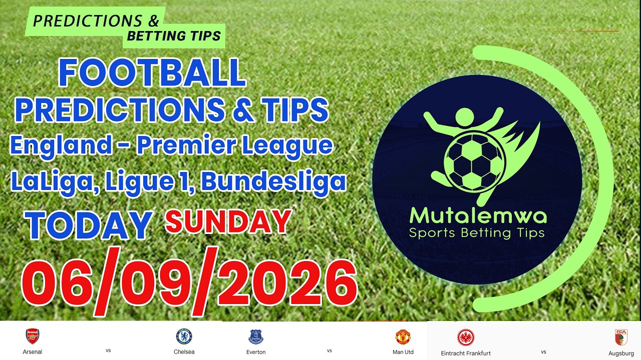 FOOTBALL PREDICTIONS TODAY 06/09/2026 SOCCER PREDICTIONS |BETTING TIPS, #betting@sports betting tips