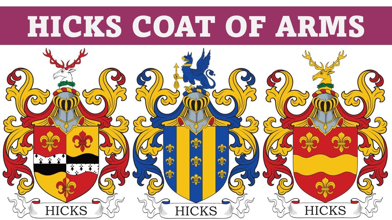 Hicks Coat of Arms & Family Crest - Symbols, Bearers, History