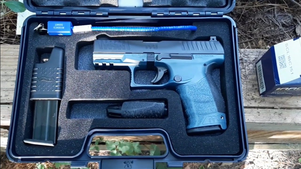 Walther PPQ M2 9MM first shots and review(subscribe, like, comment)