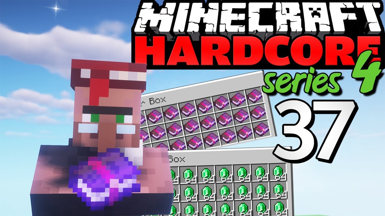 Minecraft Hardcore - S4E37 - "BUSTED TRADES ARE BACK!" • Highlights