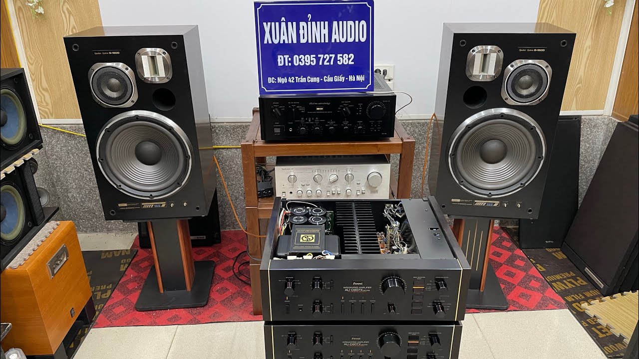 Amply Sansui 907Xdecade Đẹp Quá. Công Suất 370w Khoẻ, Dễ Phối Ghép, Chất Âm Hay Mời Các Bác.
