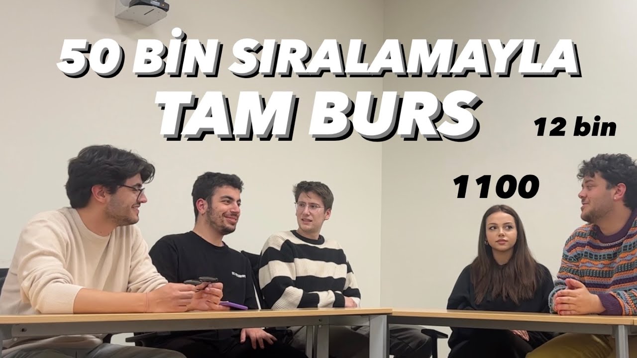 DERECE YAPMADAN KOÇ'TA BURSLU OKUYUN! | HER ŞEYİYLE ANADOLU BURSİYERLİĞİ | KOÇ ÜNİVERSİTESİ #yks#ayt
