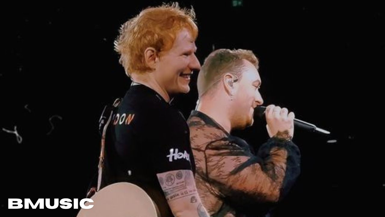 Ed Sheeran & Sam Smith - Stay with Me - Mathematics Tour Live - Wembley Stadium, London - 4K