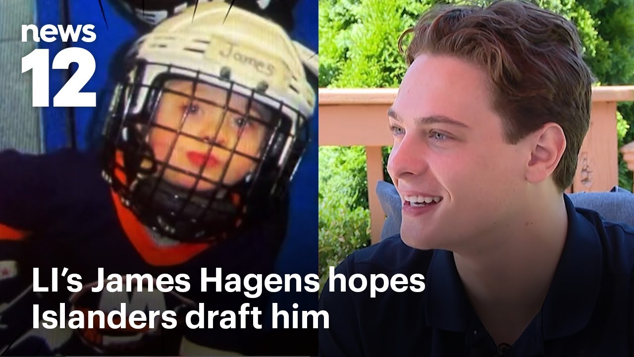 Hauppauge's James Hagens hopes to be No. 1 draft pick for the New York Islanders | News 12