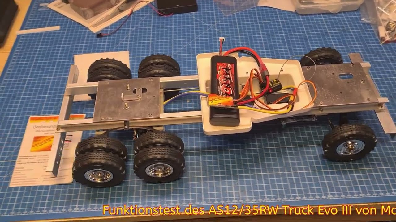 HEGI-Bausatz B-4030 - Kenworth-Truck: Baustufen-Video #2