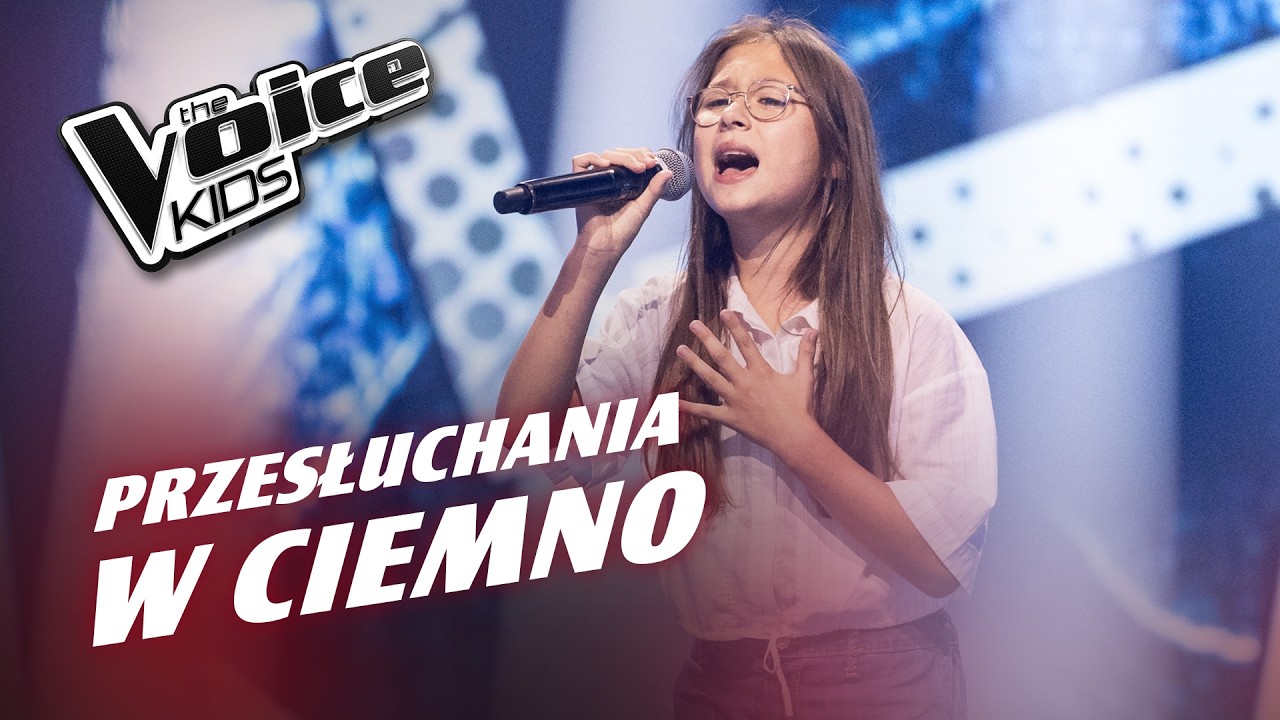 Pola Zawadzka - &bdquo;Paparazzi&rdquo; - Przesłuchania w ciemno | The Voice Kids Poland 9