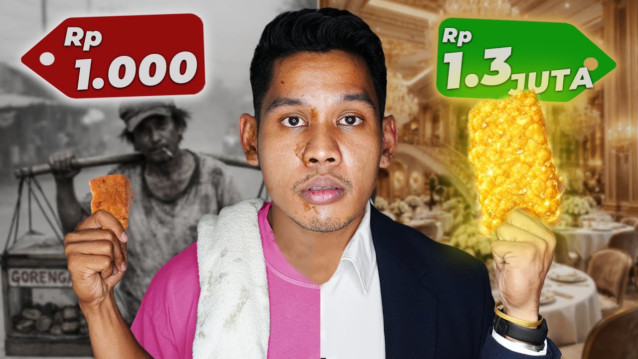 Nyobain Gorengan Rp1.000 VS Rp1.300.000