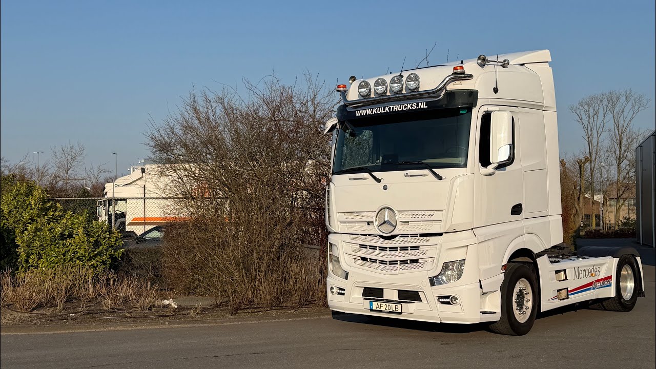 MERCEDES-BENZ ACTROS 1845 - RETARDER - 2 X TANK -