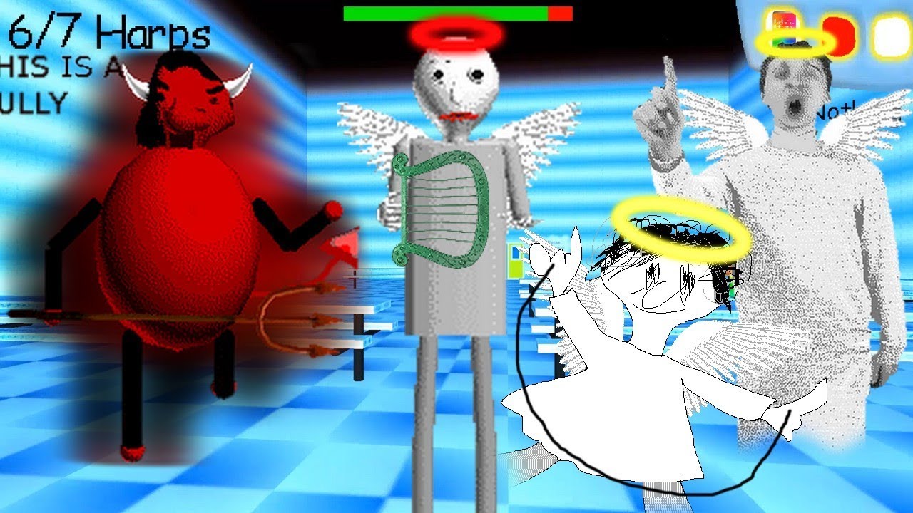 Baldi is an Angel  - Baldi's Basics V1.4.3 Mod